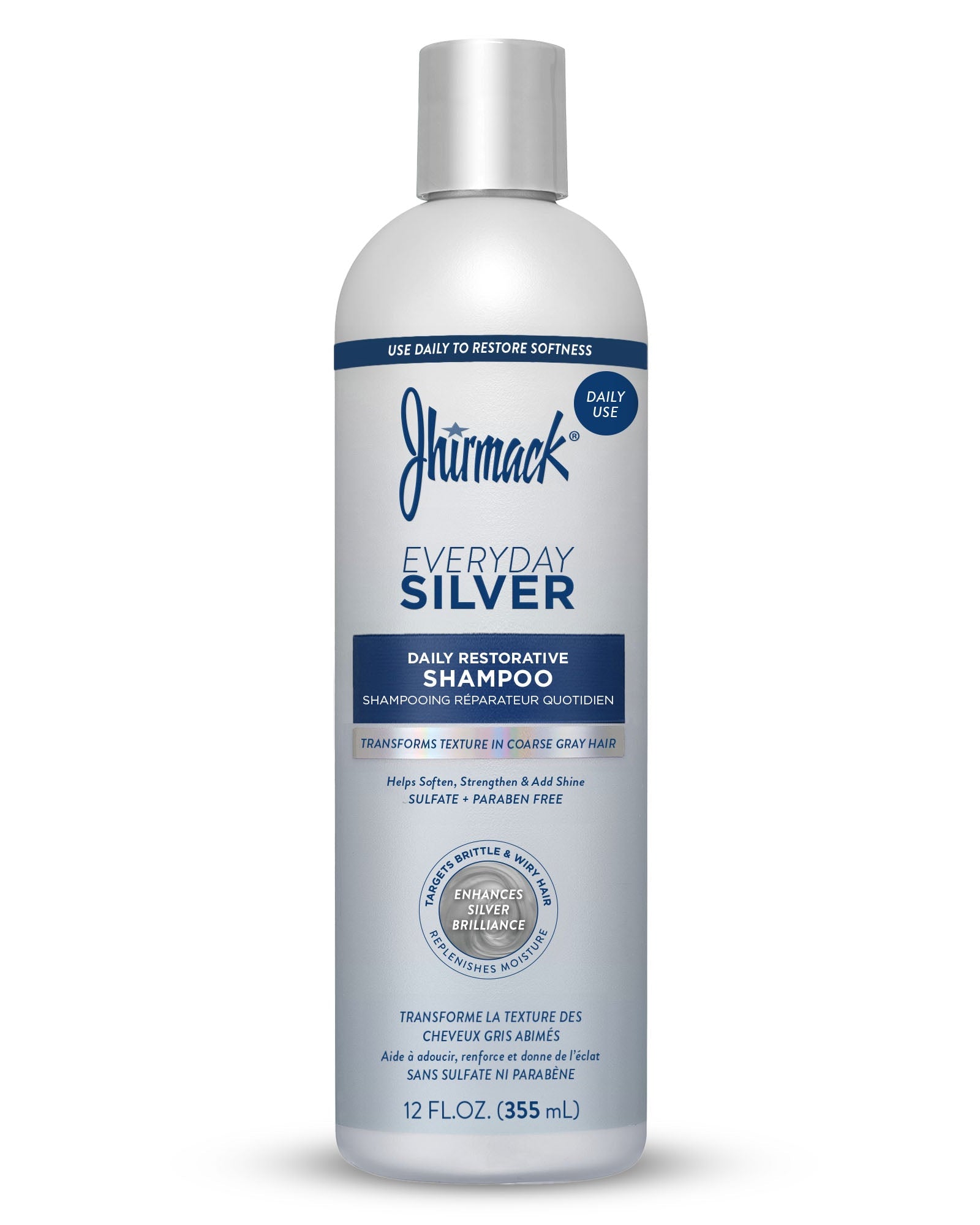 Everyday Silver Daily Restorative Shampoo | Softens Coarse Gray